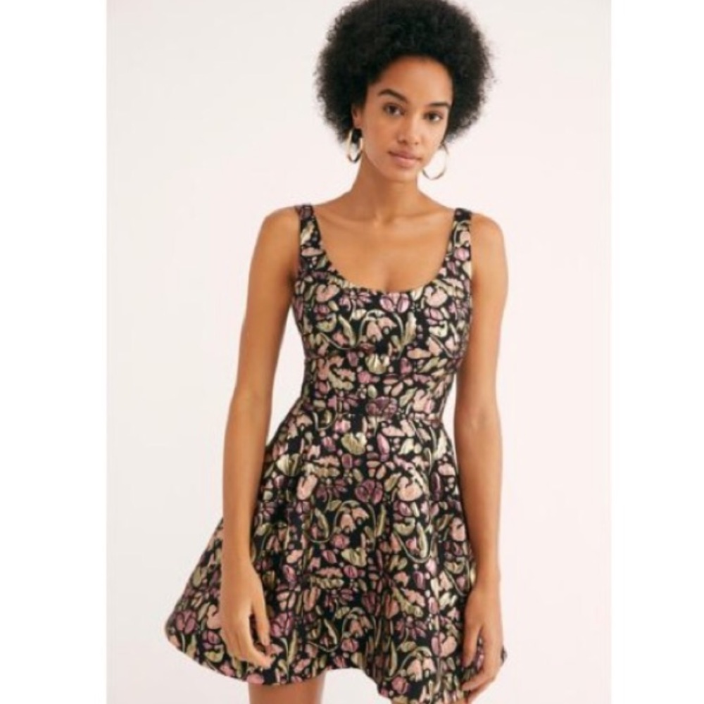 Free People Sparkle Deluxe Mini Dress